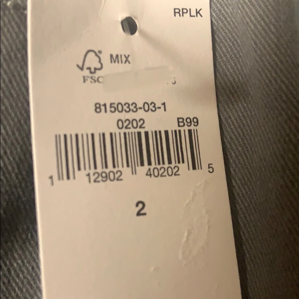 NWT grey old navy pixie pants - Picture 3 of 3